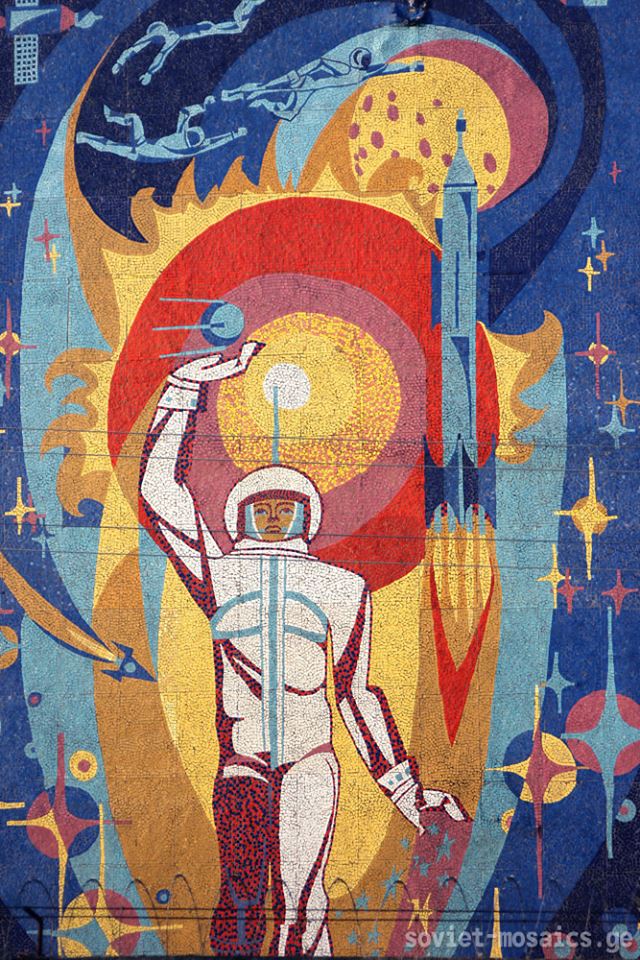 Soviet Mosaics in Georgia – “Street art geotv.ge